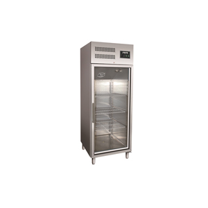 Professionele koelkast met glasdeur, model GN 600 TNg huren