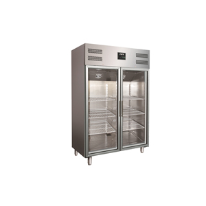 Professionele koelkast met glasdeur, model GN 1200 TNG huren